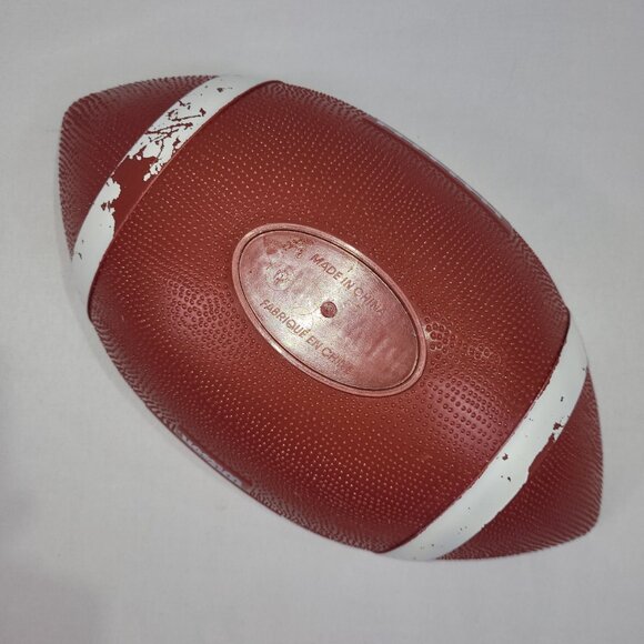 Planters Peanuts Wilson Football Nut Tray 12" Vintage Plastic Snack Candy Dish - Picture 3 of 3